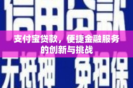 温州支付宝贷款，便捷金融服务的创新与挑战