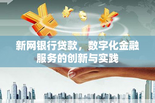 温州新网银行贷款，数字化金融服务的创新与实践