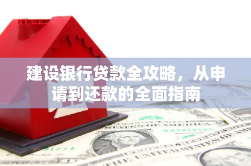 温州建设银行贷款全攻略，从申请到还款的全面指南