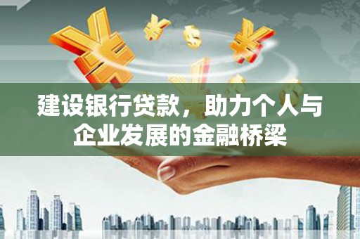 温州建设银行贷款，助力个人与企业发展的金融桥梁