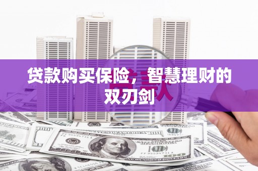 温州贷款购买保险，智慧理财的双刃剑