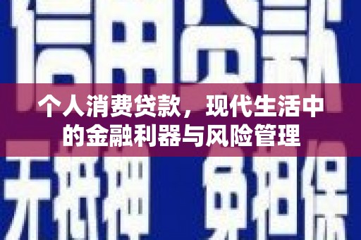 温州个人消费贷款，现代生活中的金融利器与风险管理