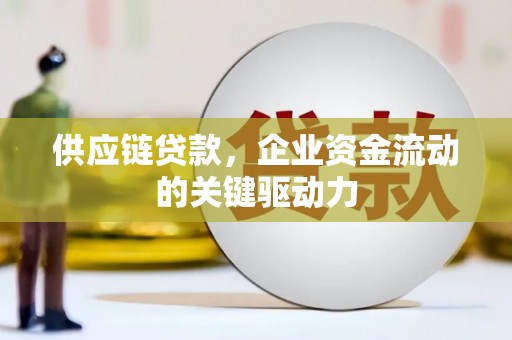 温州供应链贷款，企业资金流动的关键驱动力