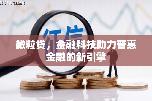 温州微粒贷，金融科技助力普惠金融的新引擎