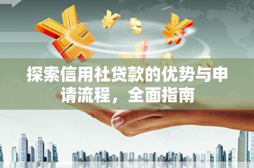 温州探索信用社贷款的优势与申请流程，全面指南