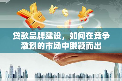 温州贷款品牌建设，如何在竞争激烈的市场中脱颖而出