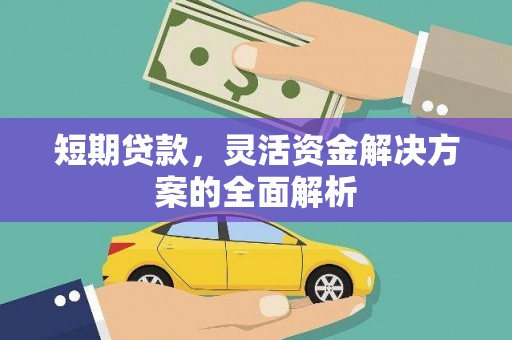温州短期贷款，灵活资金解决方案的全面解析