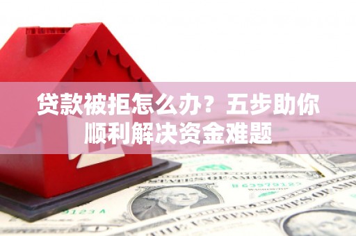 温州贷款被拒怎么办？五步助你顺利解决资金难题