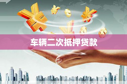 温州车辆二次抵押贷款
