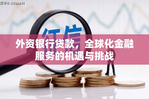 温州外资银行贷款，全球化金融服务的机遇与挑战