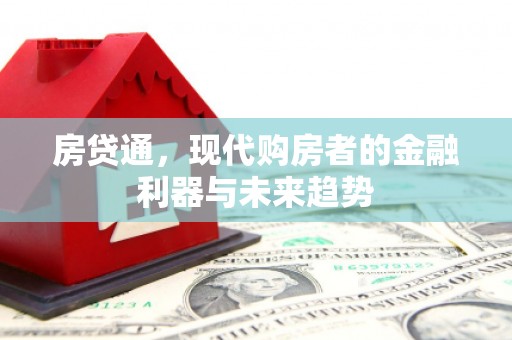 温州房贷通，现代购房者的金融利器与未来趋势