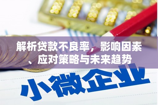 温州解析贷款不良率，影响因素、应对策略与未来趋势