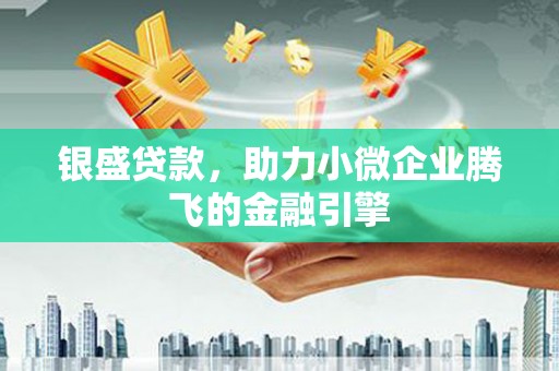 温州银盛贷款，助力小微企业腾飞的金融引擎