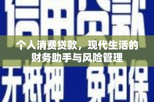 温州个人消费贷款，现代生活的财务助手与风险管理
