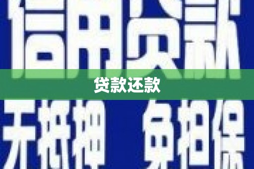温州贷款还款