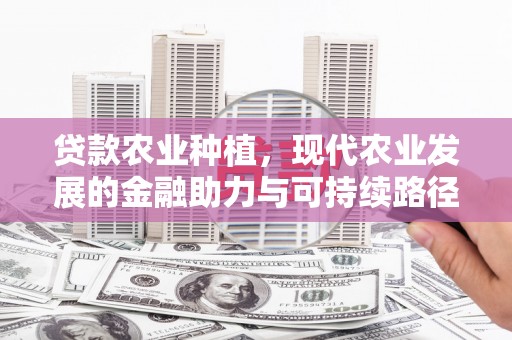 温州贷款农业种植，现代农业发展的金融助力与可持续路径