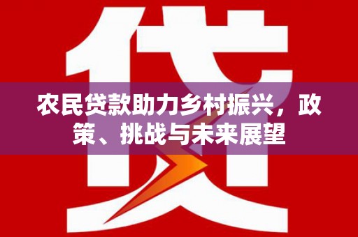 温州农民贷款助力乡村振兴，政策、挑战与未来展望