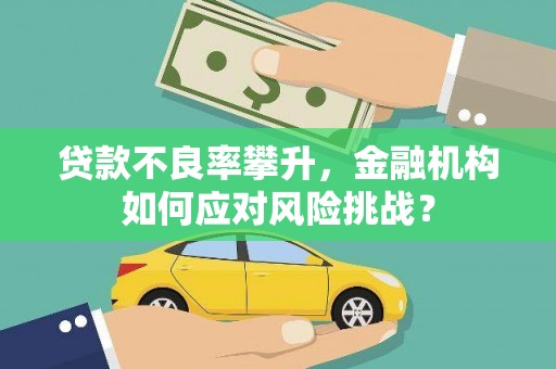 温州贷款不良率攀升，金融机构如何应对风险挑战？