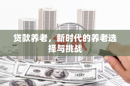 温州贷款养老，新时代的养老选择与挑战