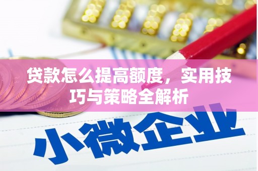 温州贷款怎么提高额度，实用技巧与策略全解析