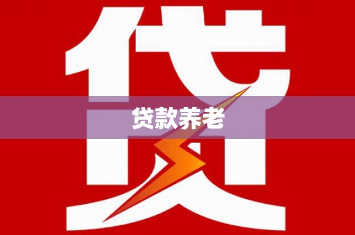 温州贷款养老
