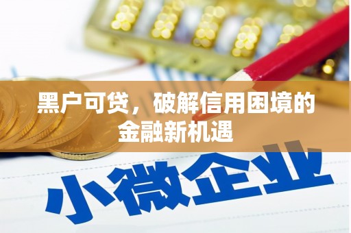 温州黑户可贷，破解信用困境的金融新机遇